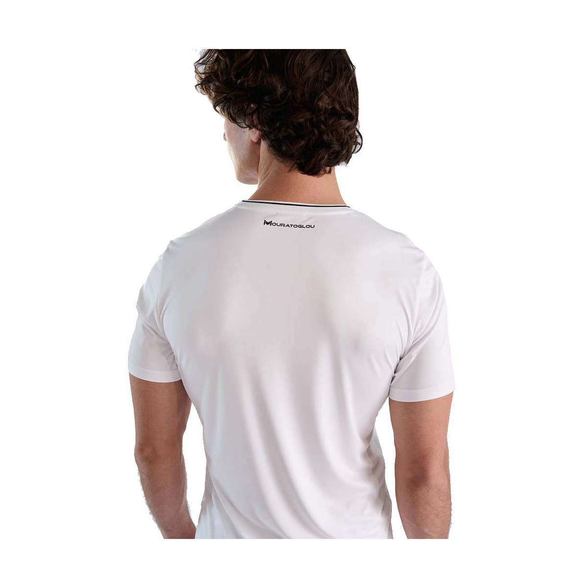Mouratoglou Tech T-shirt Zwart