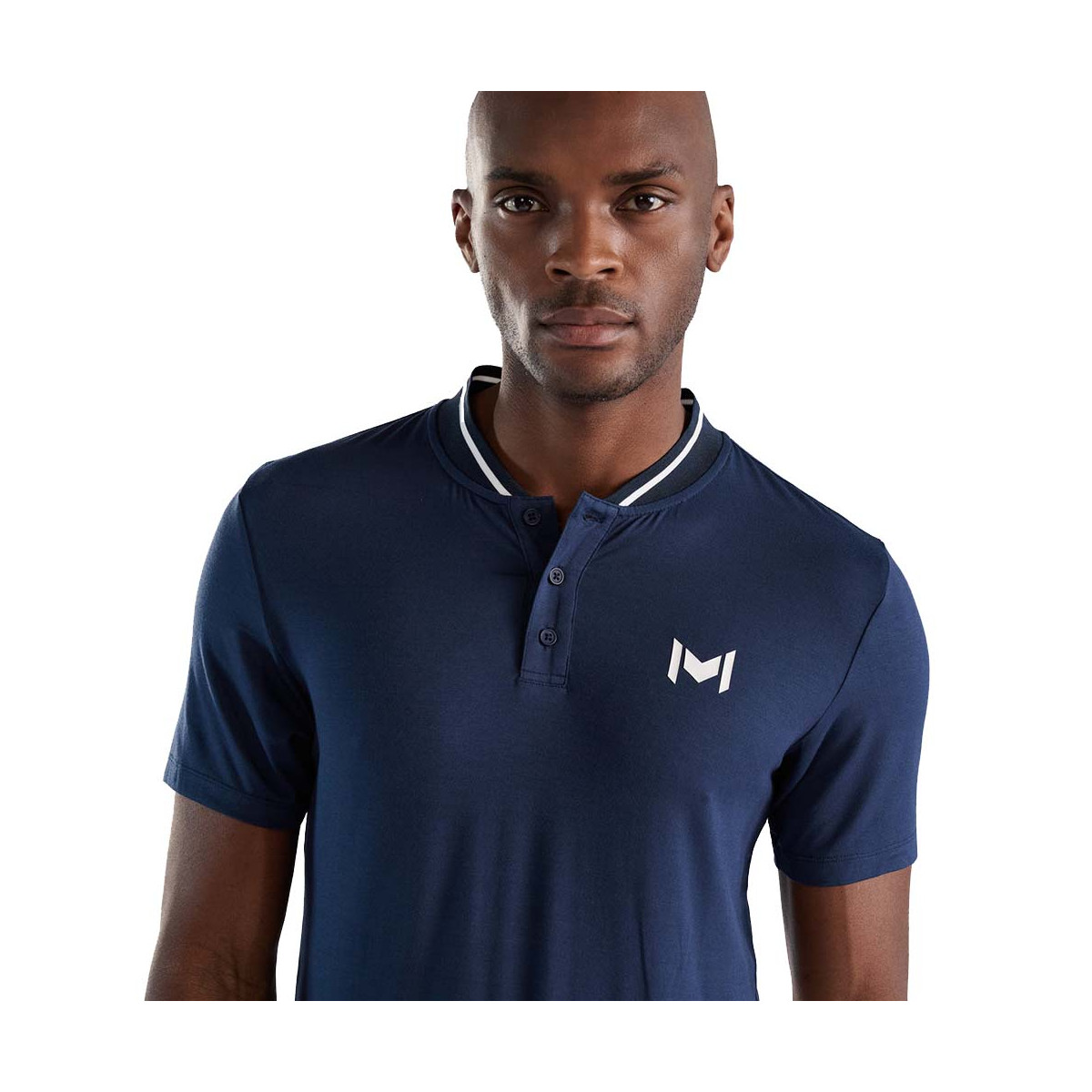 Mouratoglou Match Melbourne Polo Wit / Blauw