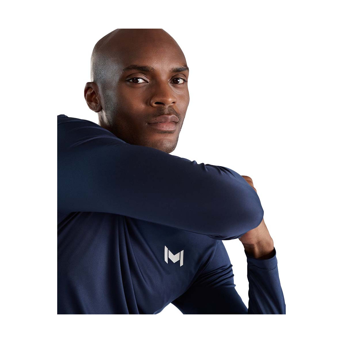 Mouratoglou Tech T-shirt Marineblauw