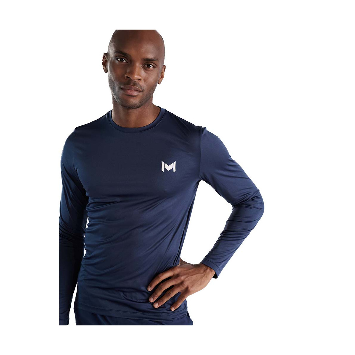 Mouratoglou Tech T-shirt Marineblauw