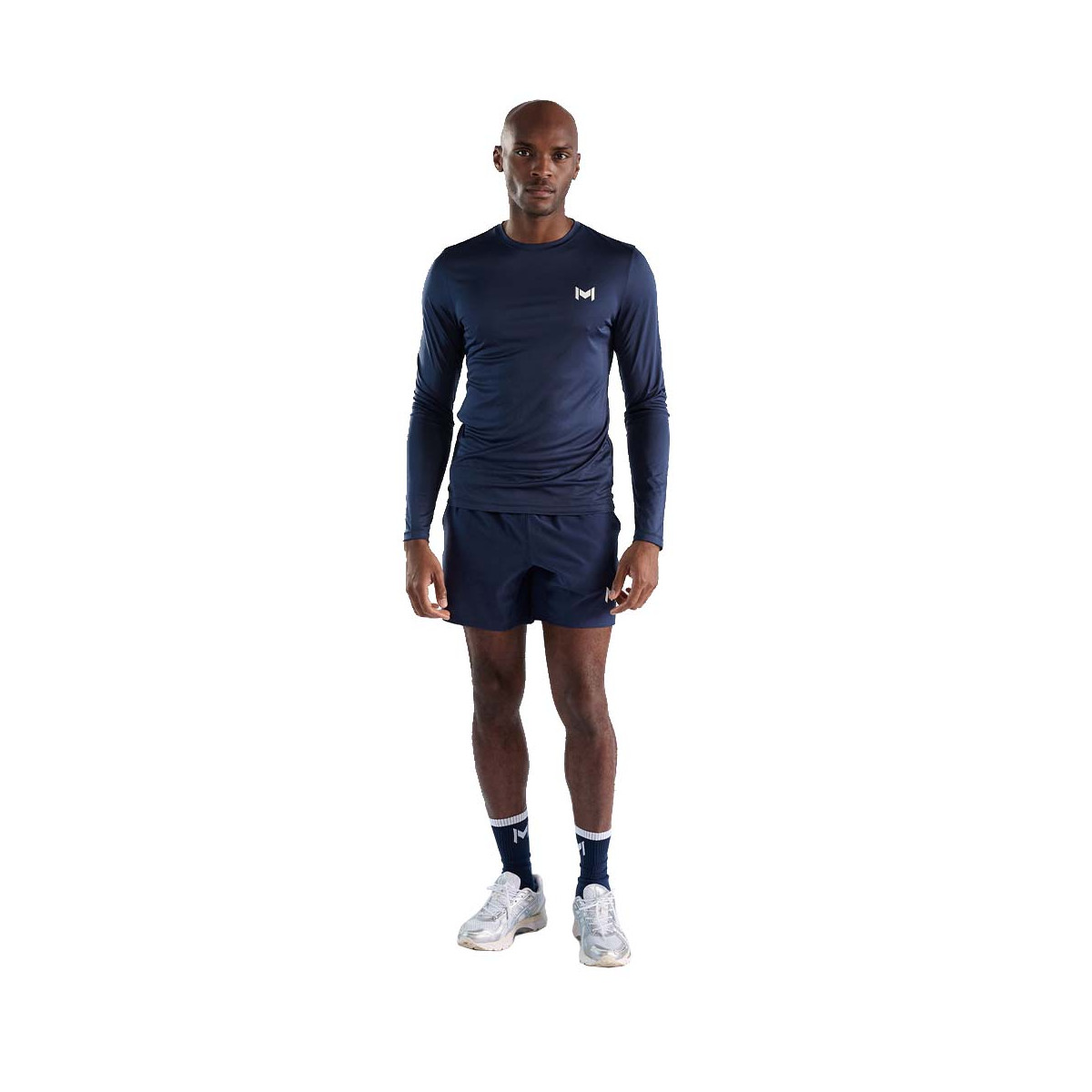 Mouratoglou Tech T-shirt Marineblauw