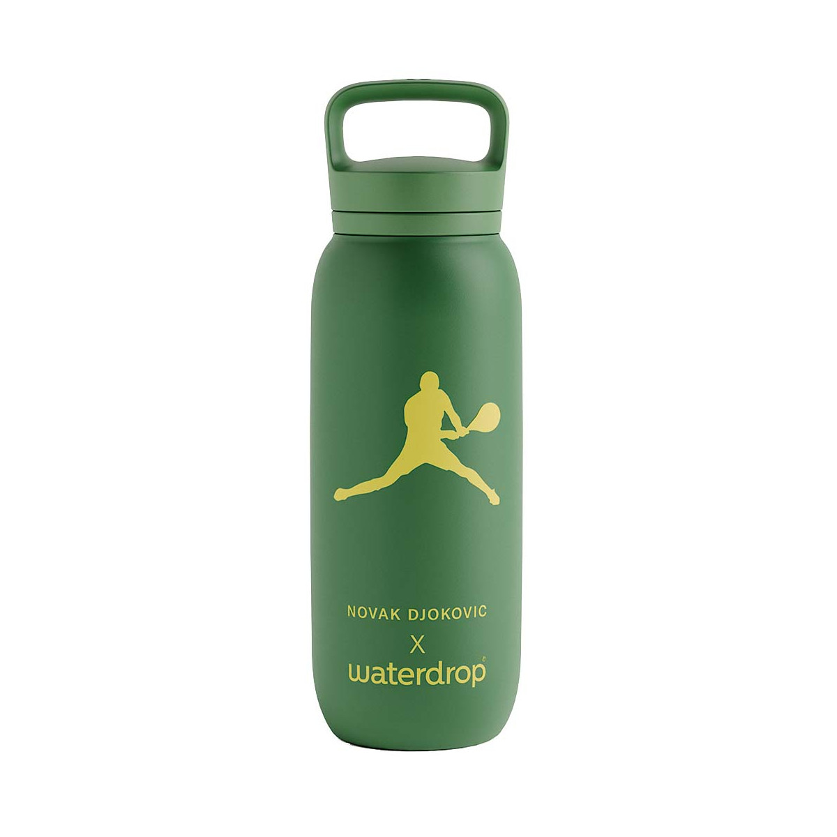 Thermosfles Waterdrop Novak Djokovic 1.4L Grijs