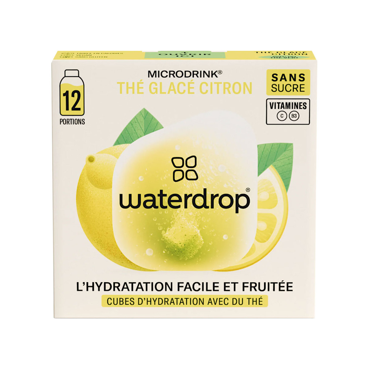 WaterdropIce Tea Raspberry Microdrink x12