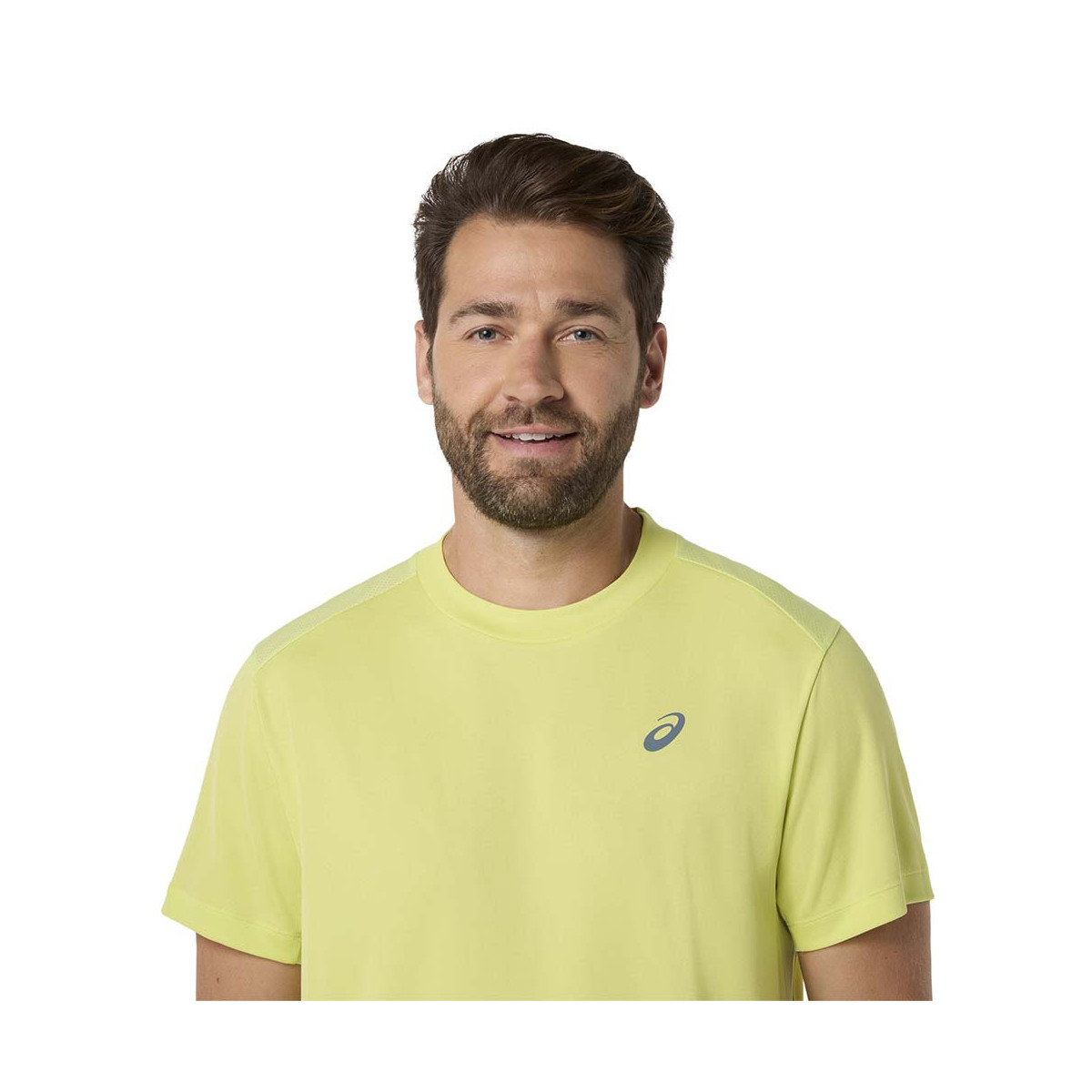Asics Court SS T-Shirt Geel