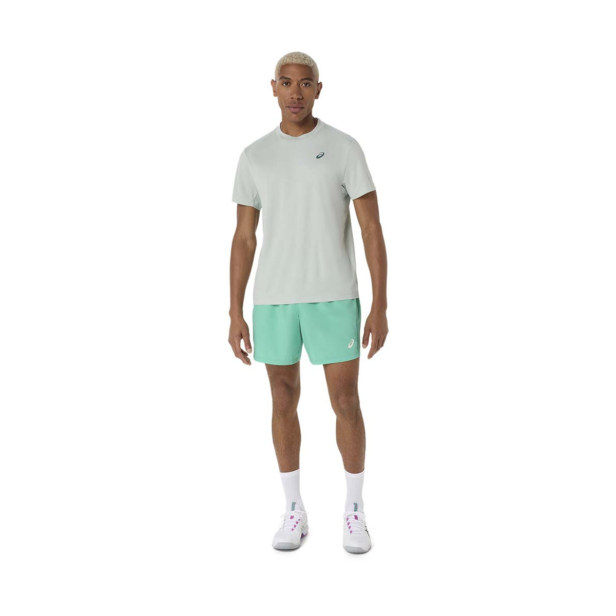 Asics Court SS T-Shirt Geel