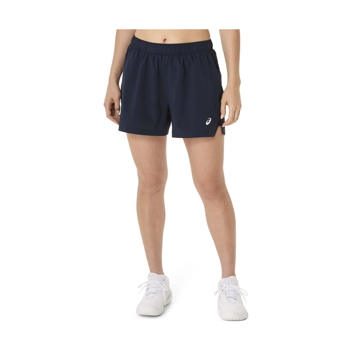 Asics Court 2-in-1 Dames Short Zwart