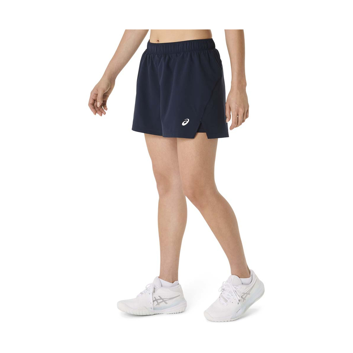 Asics Court 2-in-1 Dames Short Zwart