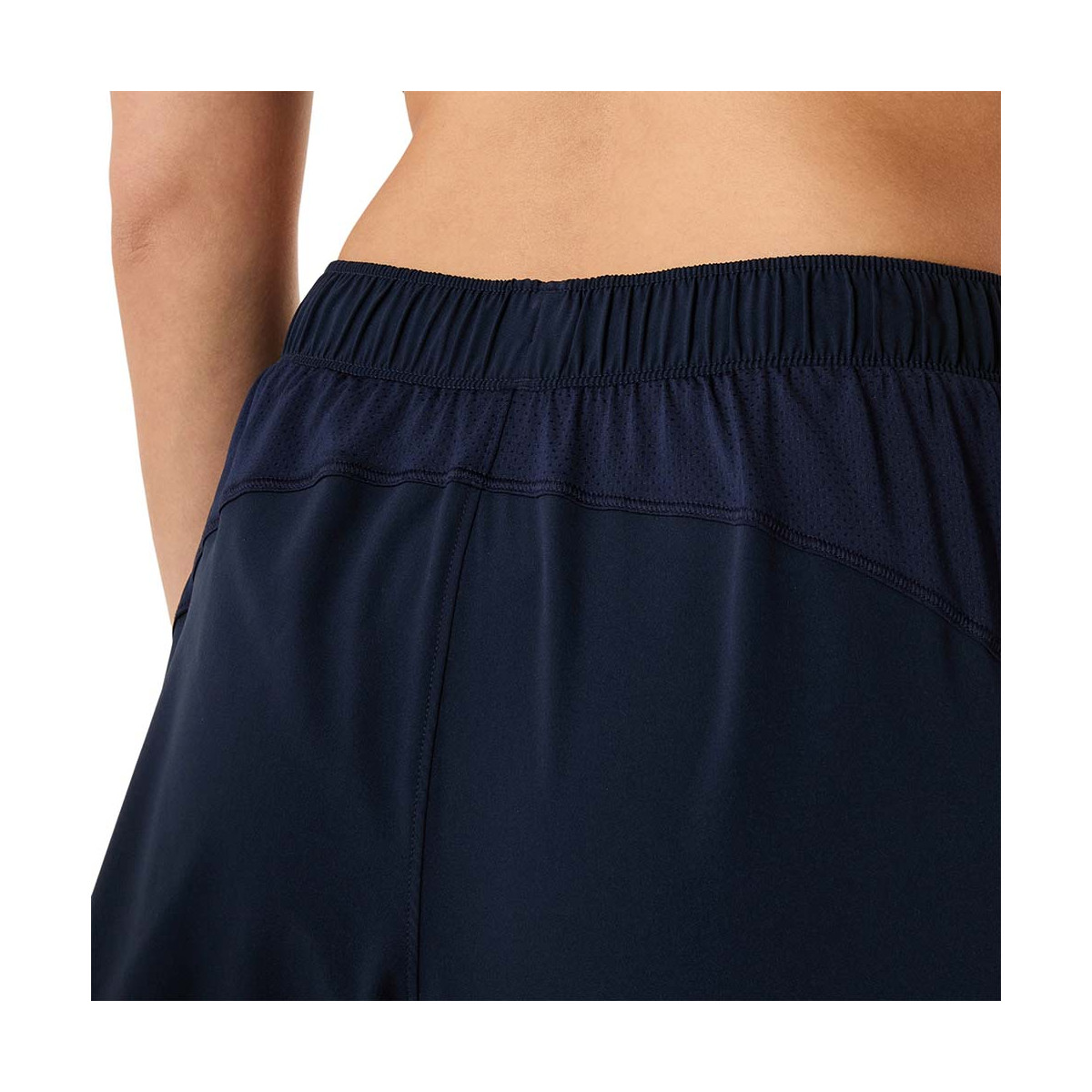 Asics Court 2-in-1 Dames Short Zwart