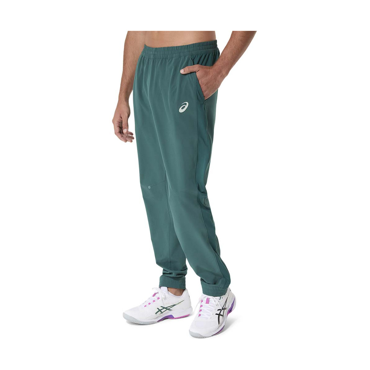 Asics Match Zwarte Broek