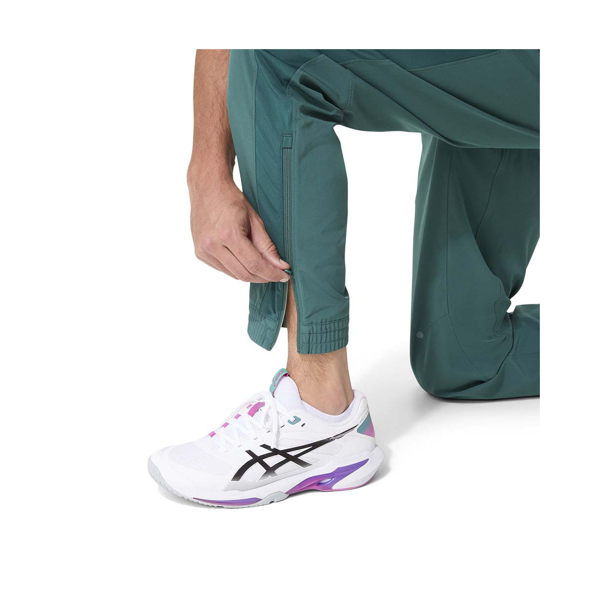 Asics Match Zwarte Broek