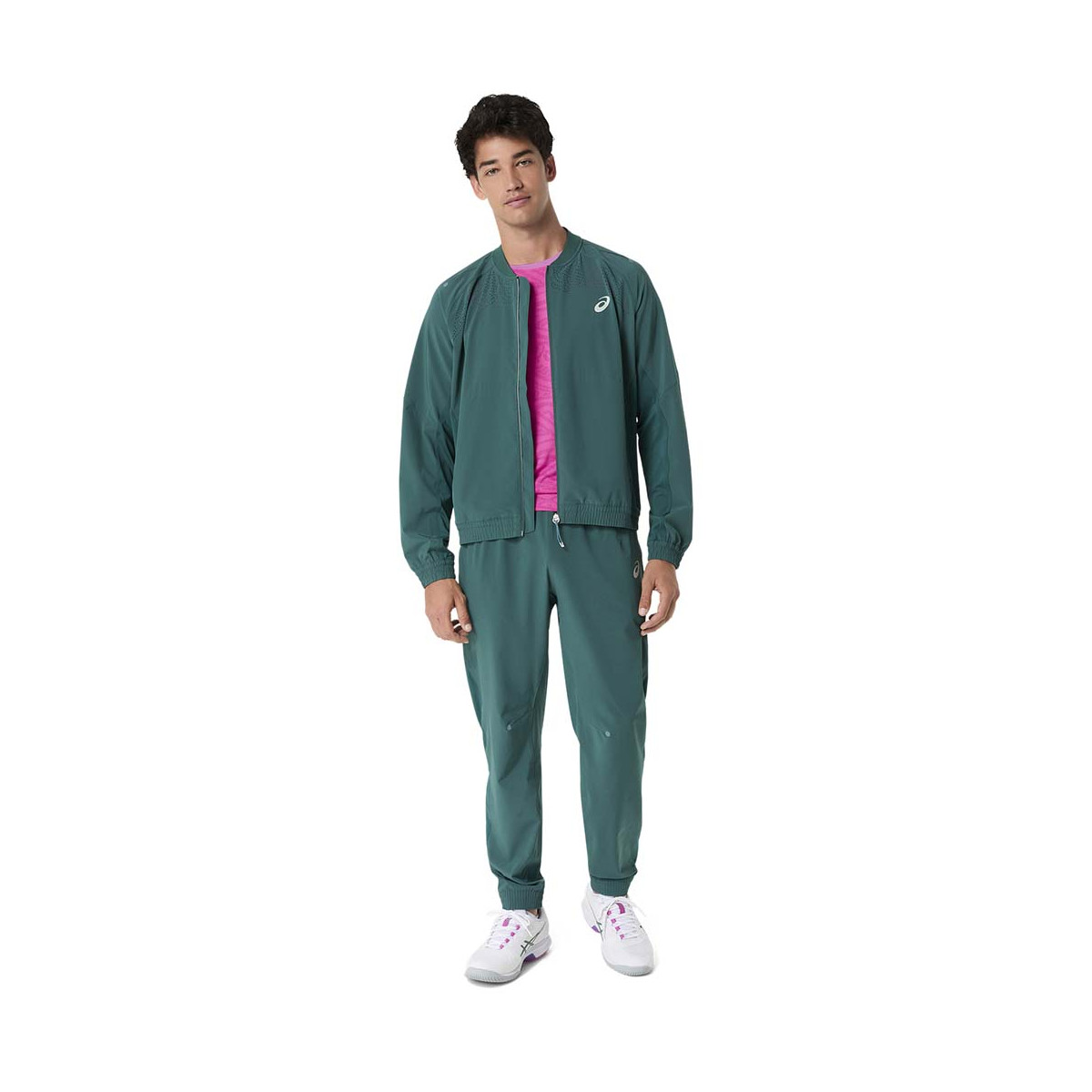 Asics Match Zwarte Broek