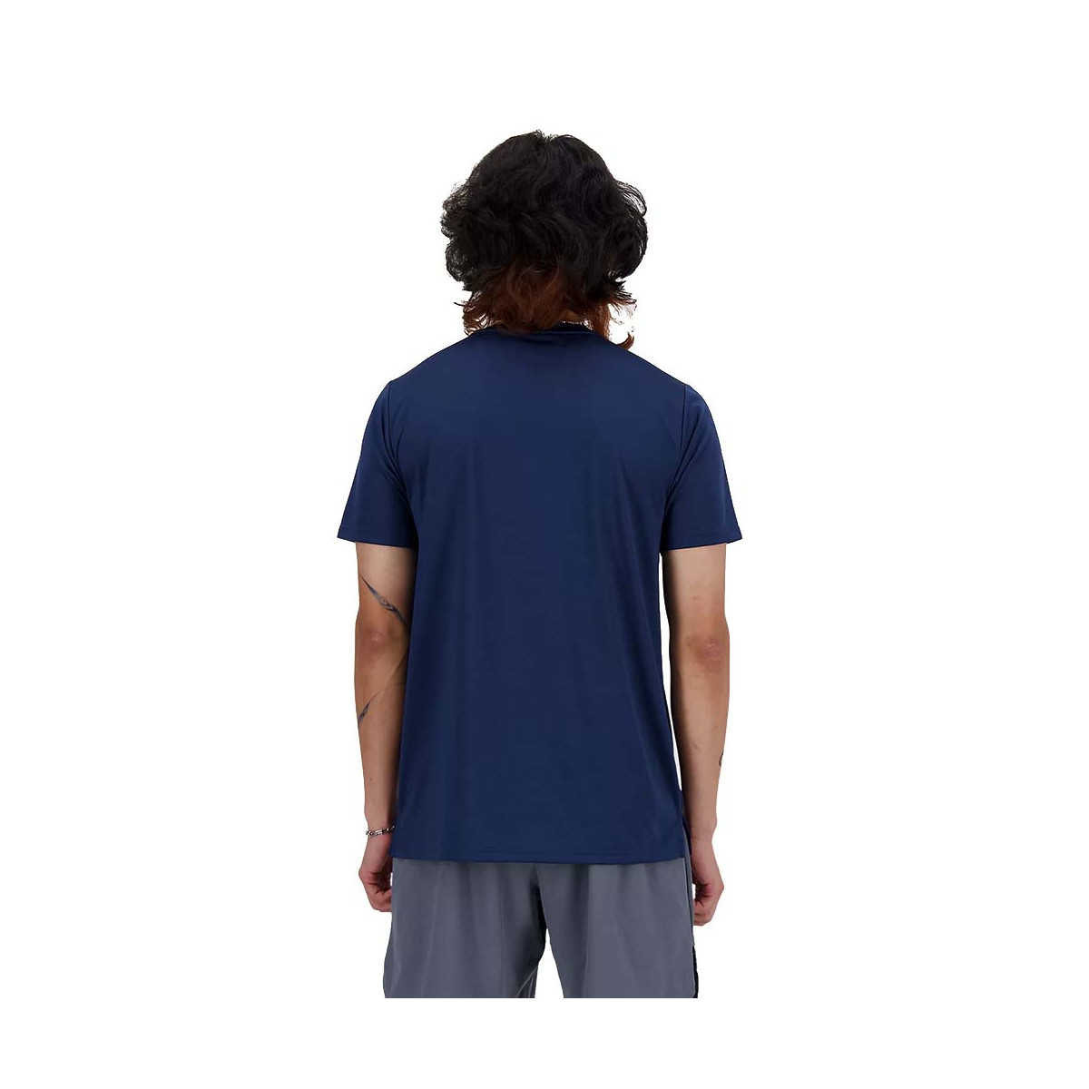 New Balance Essentials T-shirt Blauwgrijs