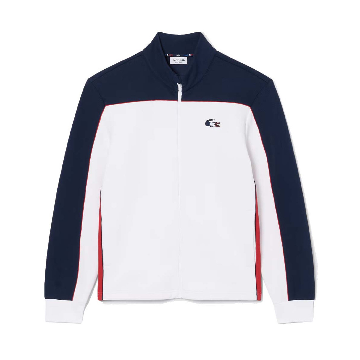 Lacoste Tennis Sportsuit jack met rits Marineblauw