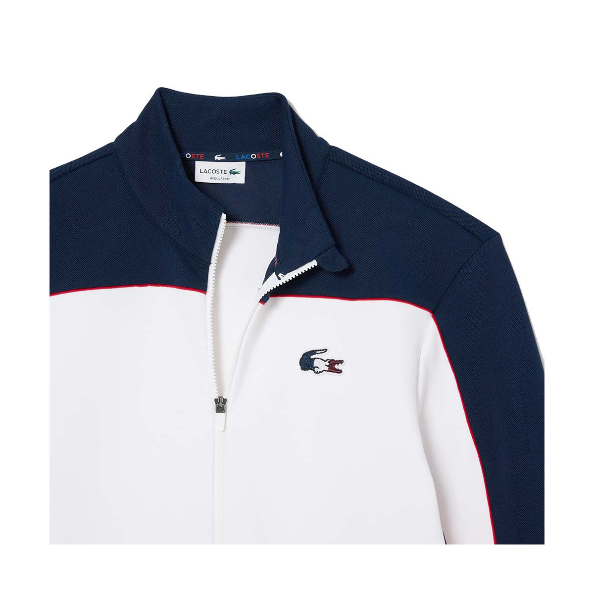 Lacoste Tennis Sportsuit jack met rits Marineblauw