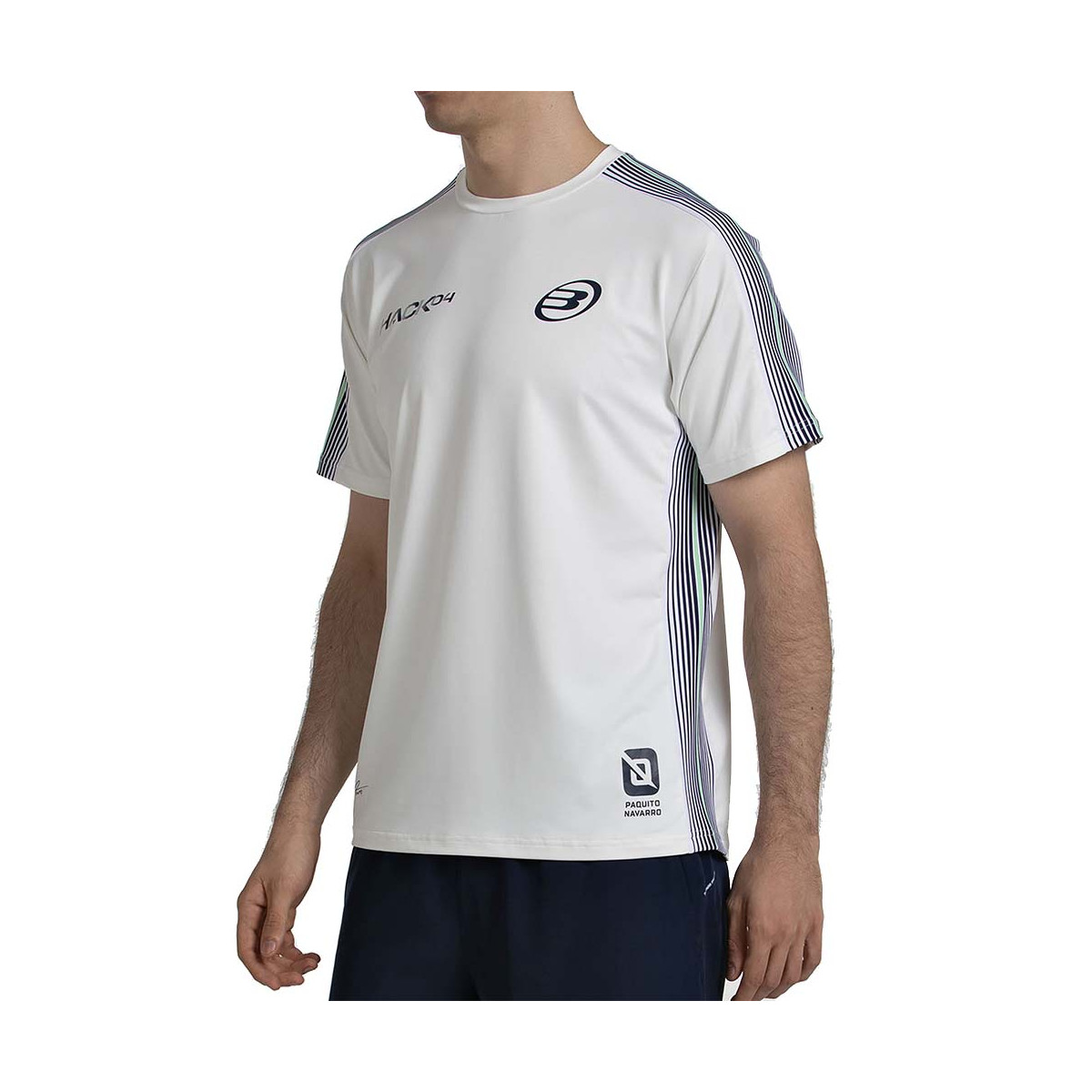 Bullpadel Paquito Navarro 26V Zwart T-shirt