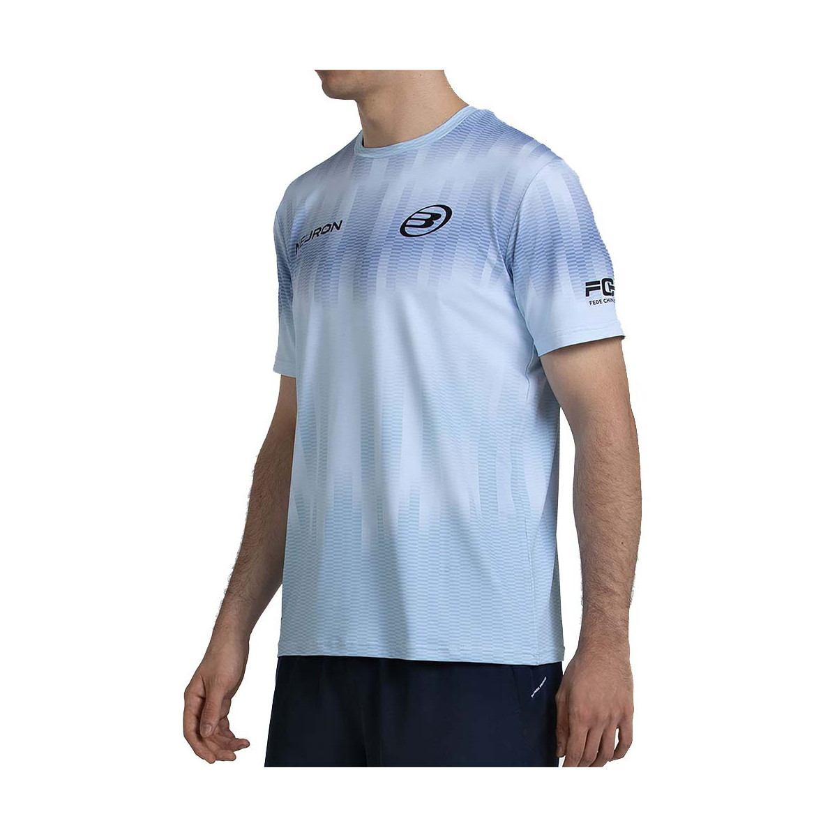Bullpadel Federico Chingotto 26V Lichtblauw T-shirt