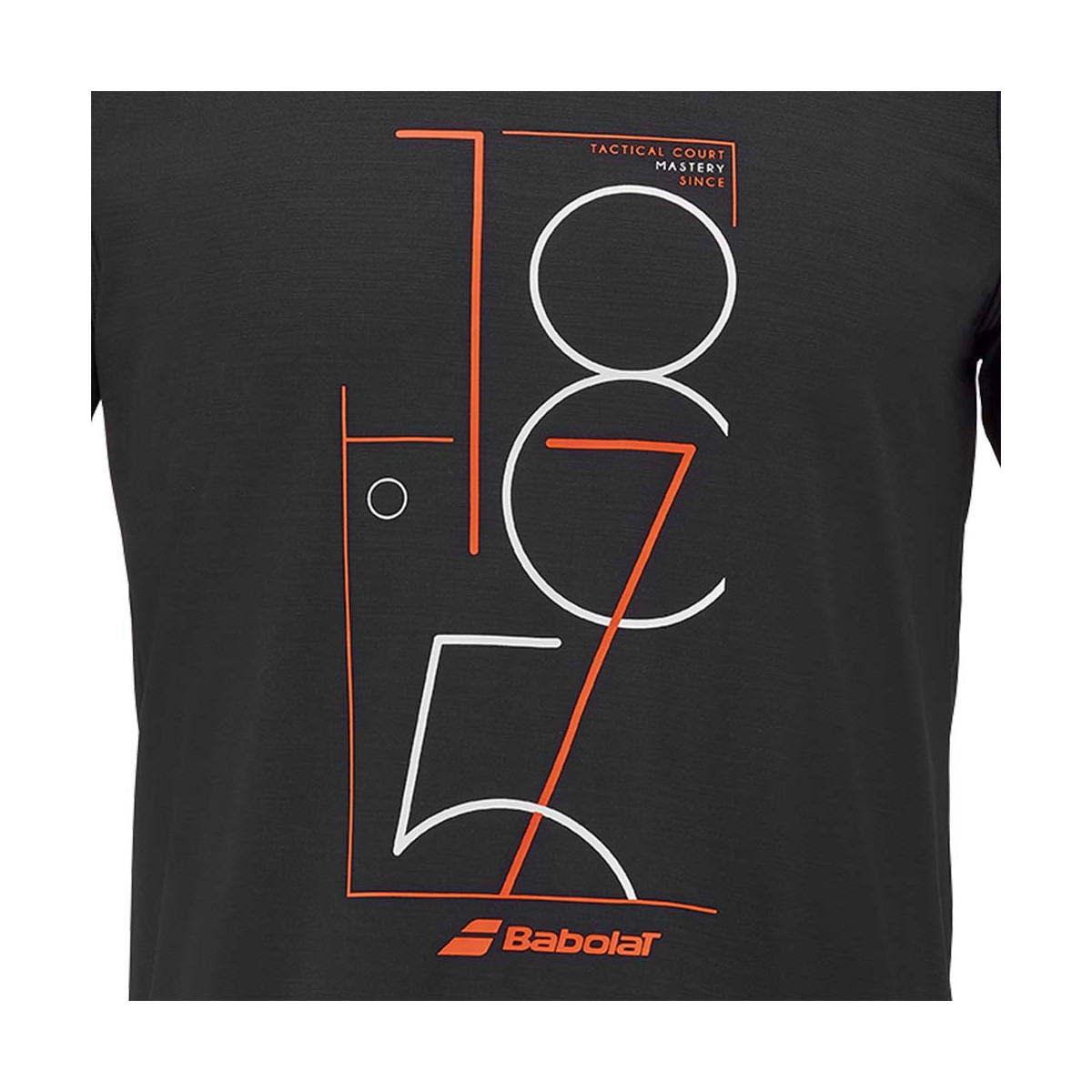 Babolat Exercise Graphic T-Shirt Oranje