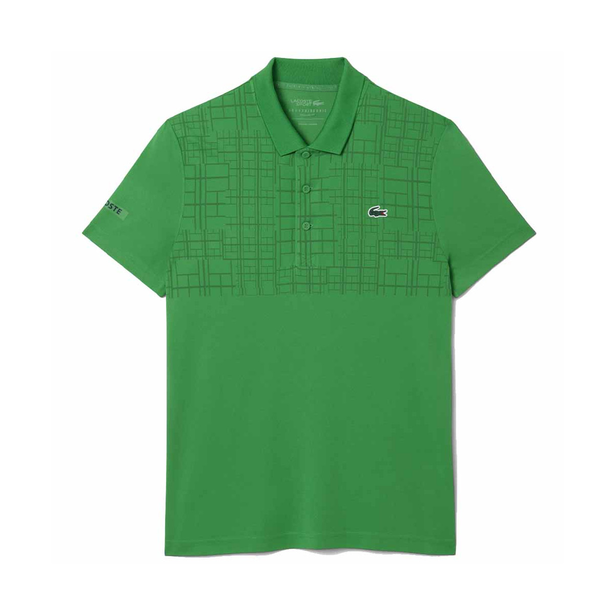 Polo Lacoste Tennis Novak Djokovic Zwart