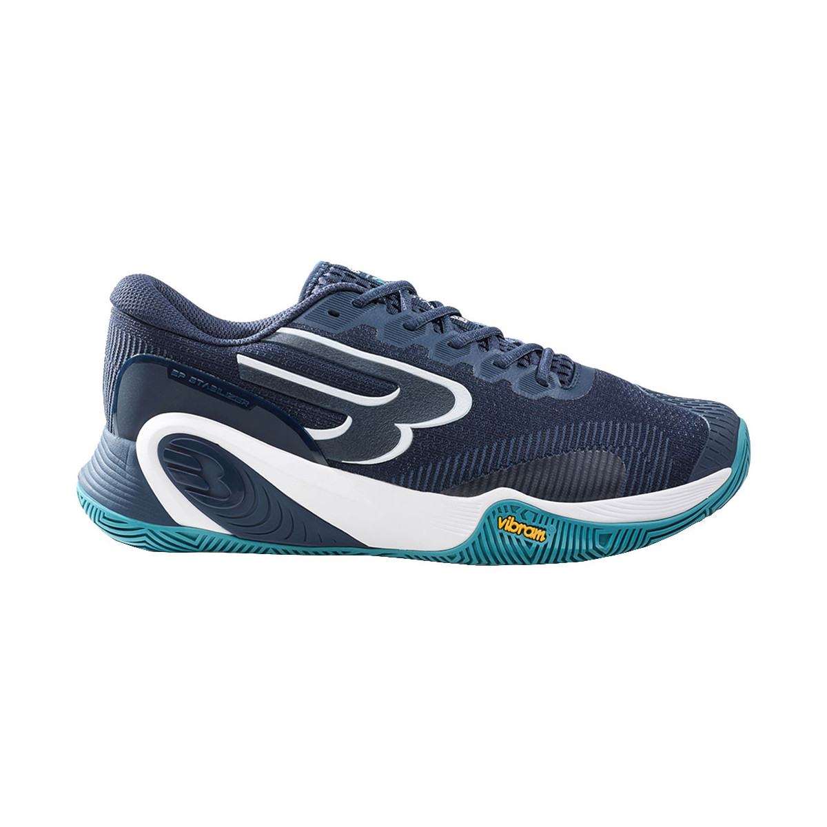 Bullpadel Hack Vibram 26V Limoen schoenen