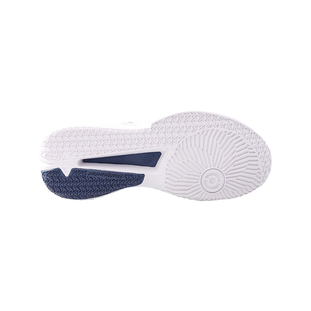 Bullpadel Flow 25V Damesschoenen Wit/Marineblauw