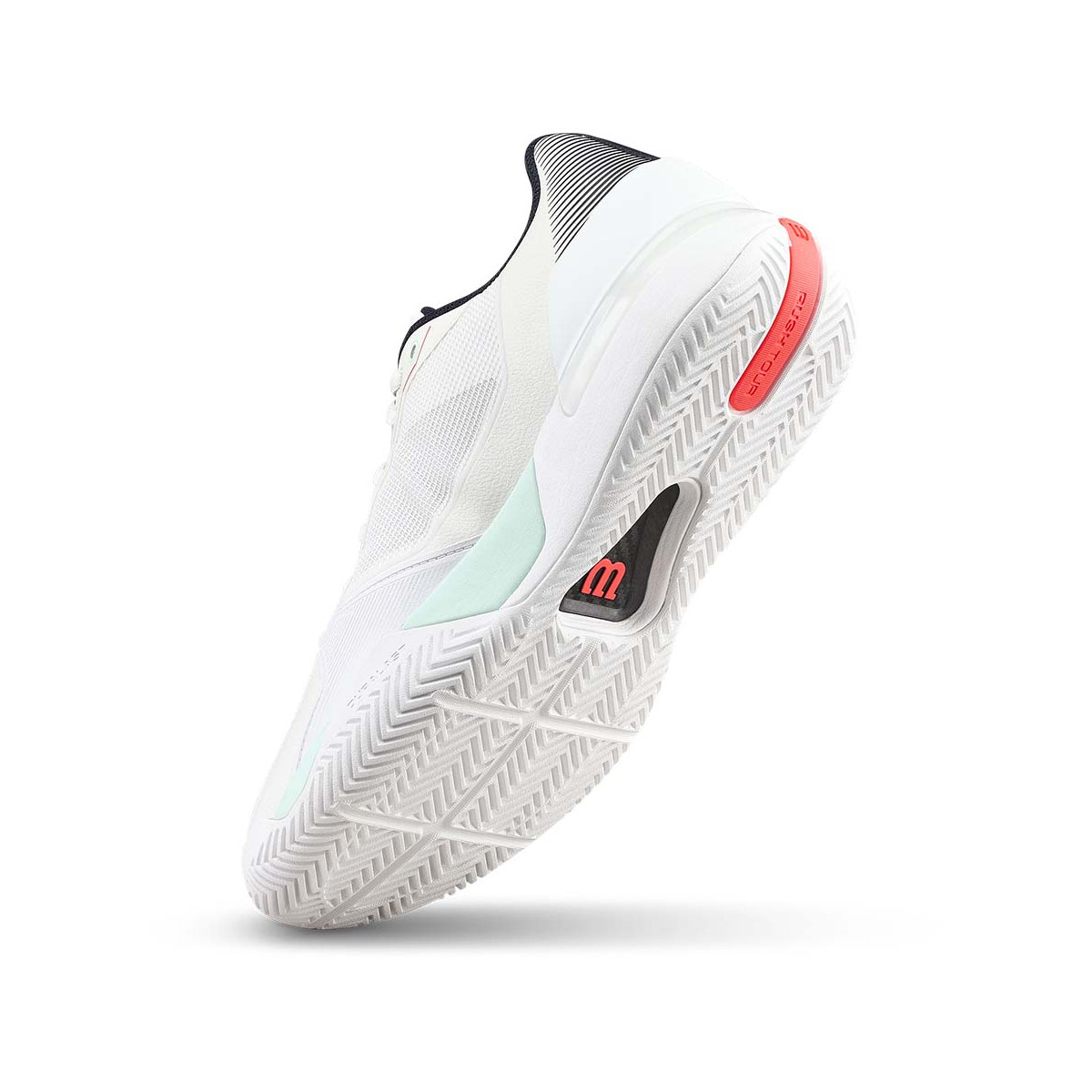 Wilson Rush Tour 5 Wit / Blauw schoenen