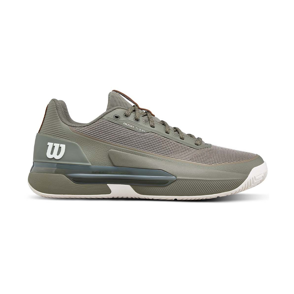 Wilson Rush Tour 5 tennisschoenen kaki groen