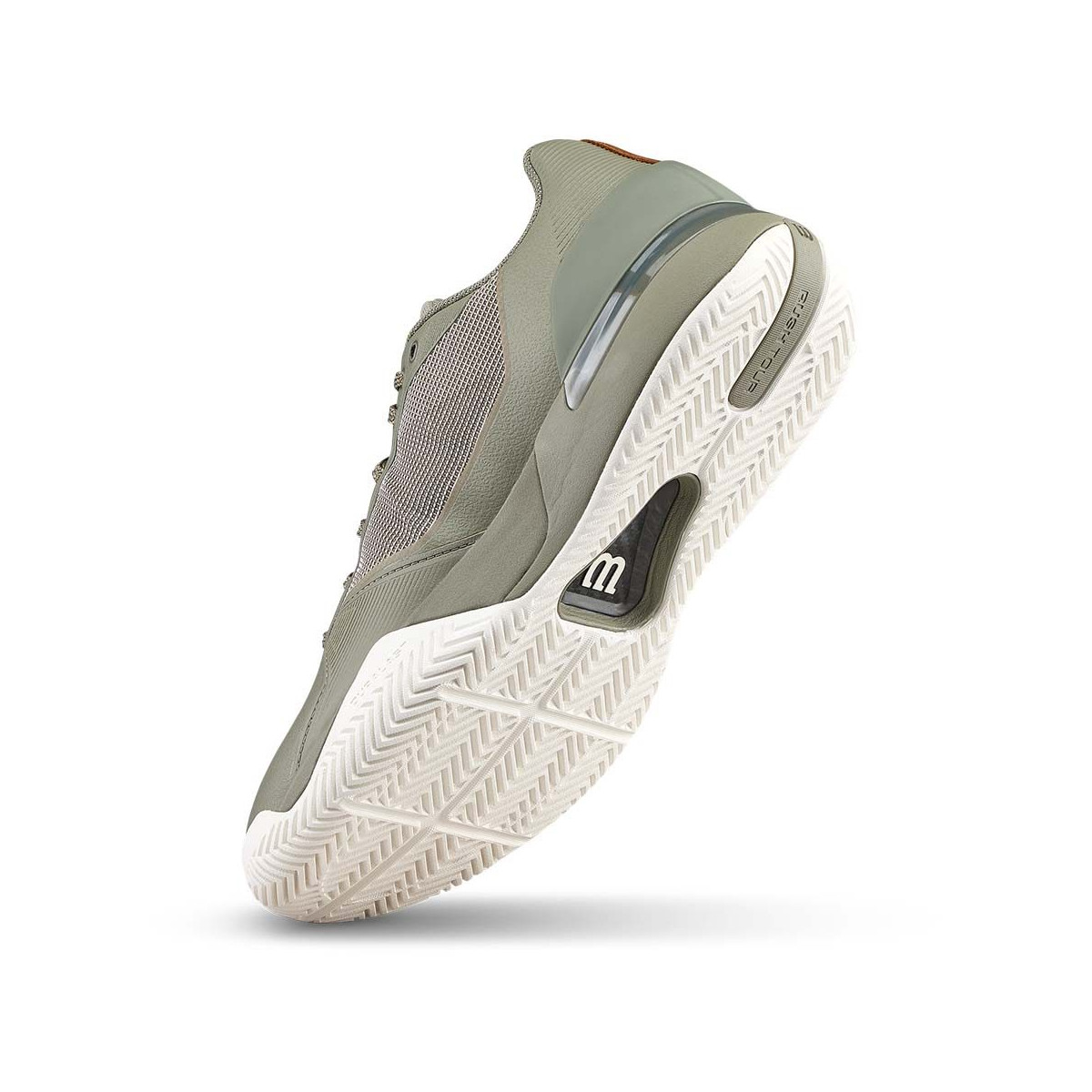Wilson Rush Tour 5 tennisschoenen kaki groen