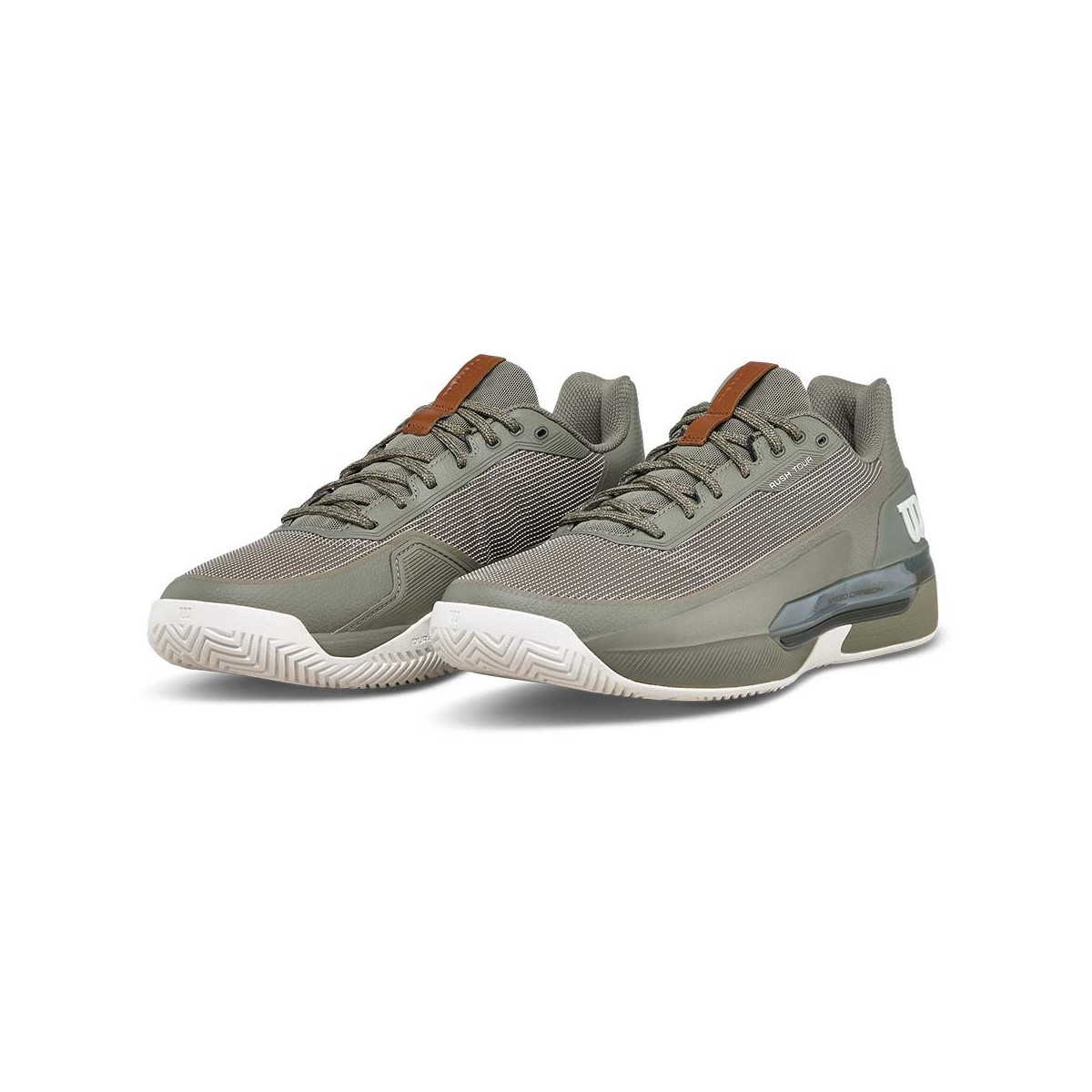 Wilson Rush Tour 5 tennisschoenen kaki groen