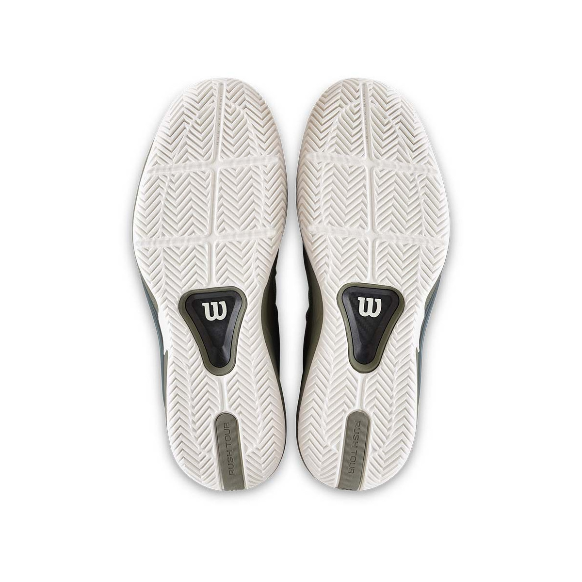 Wilson Rush Tour 5 tennisschoenen kaki groen