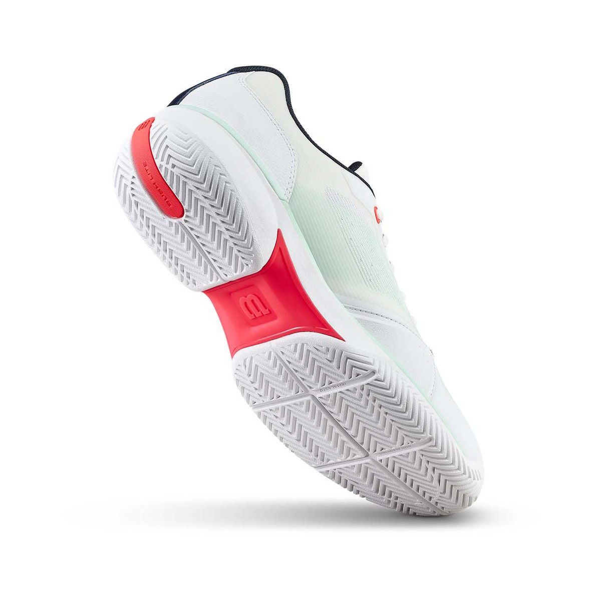 Wilson Rush Pro 5 Wit / Pastelgroen schoenen