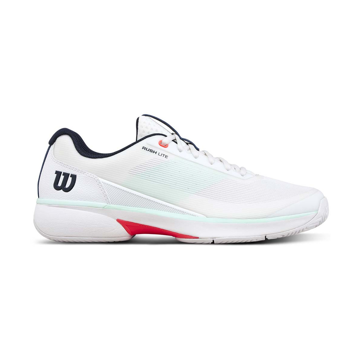 Wilson Rush Pro 5 Wit / Pastelgroen schoenen