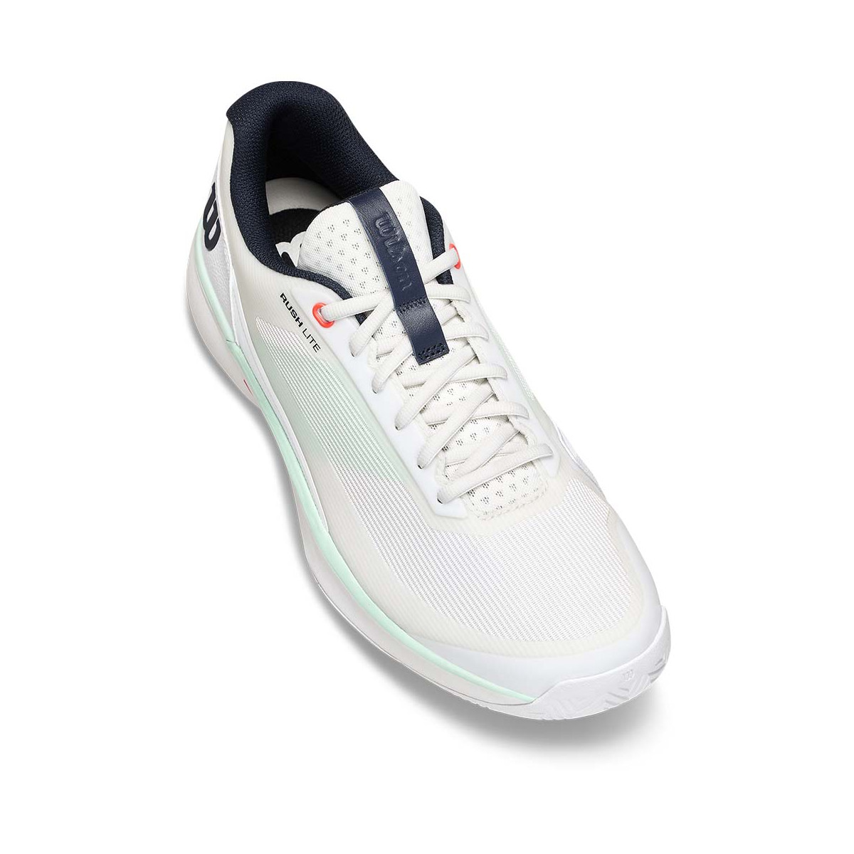 Wilson Rush Pro 5 Wit / Pastelgroen schoenen