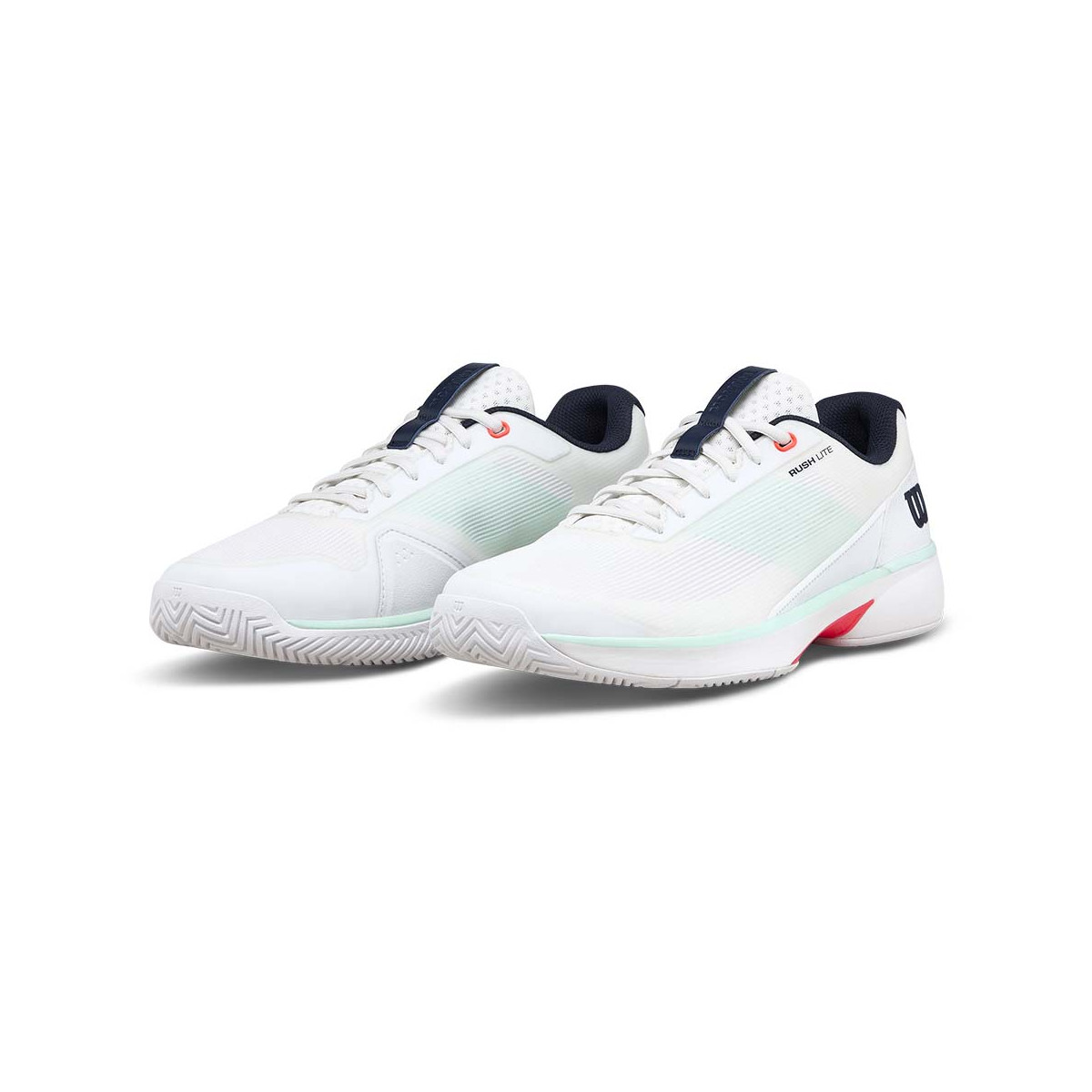 Wilson Rush Pro 5 Wit / Pastelgroen schoenen
