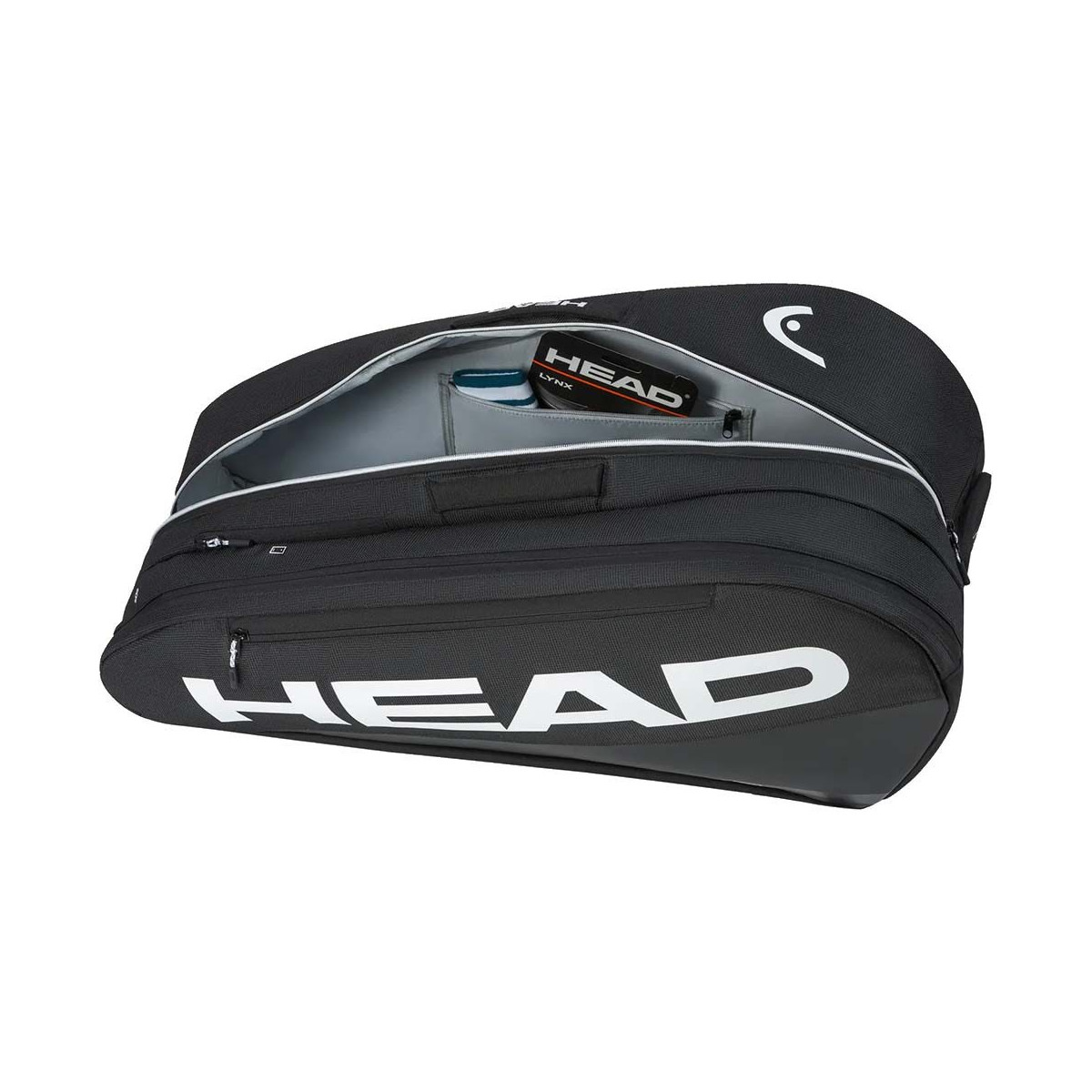 Head Tour L Tennistas Zwart 9R