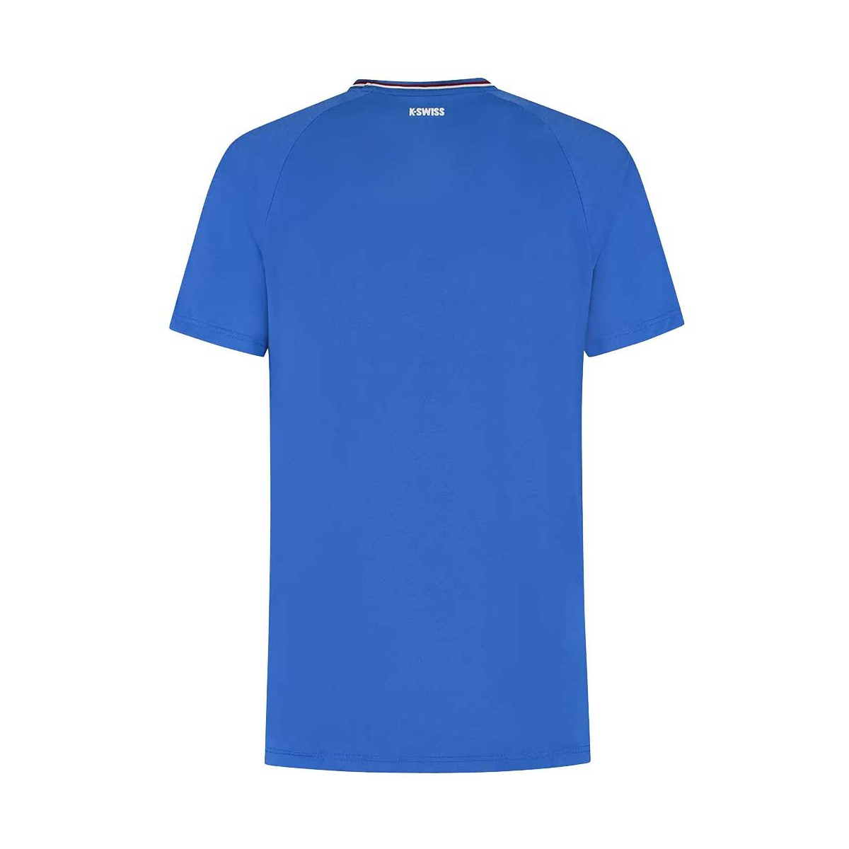 K-Swiss Hypercourt Melange Crew T-shirt Blauw