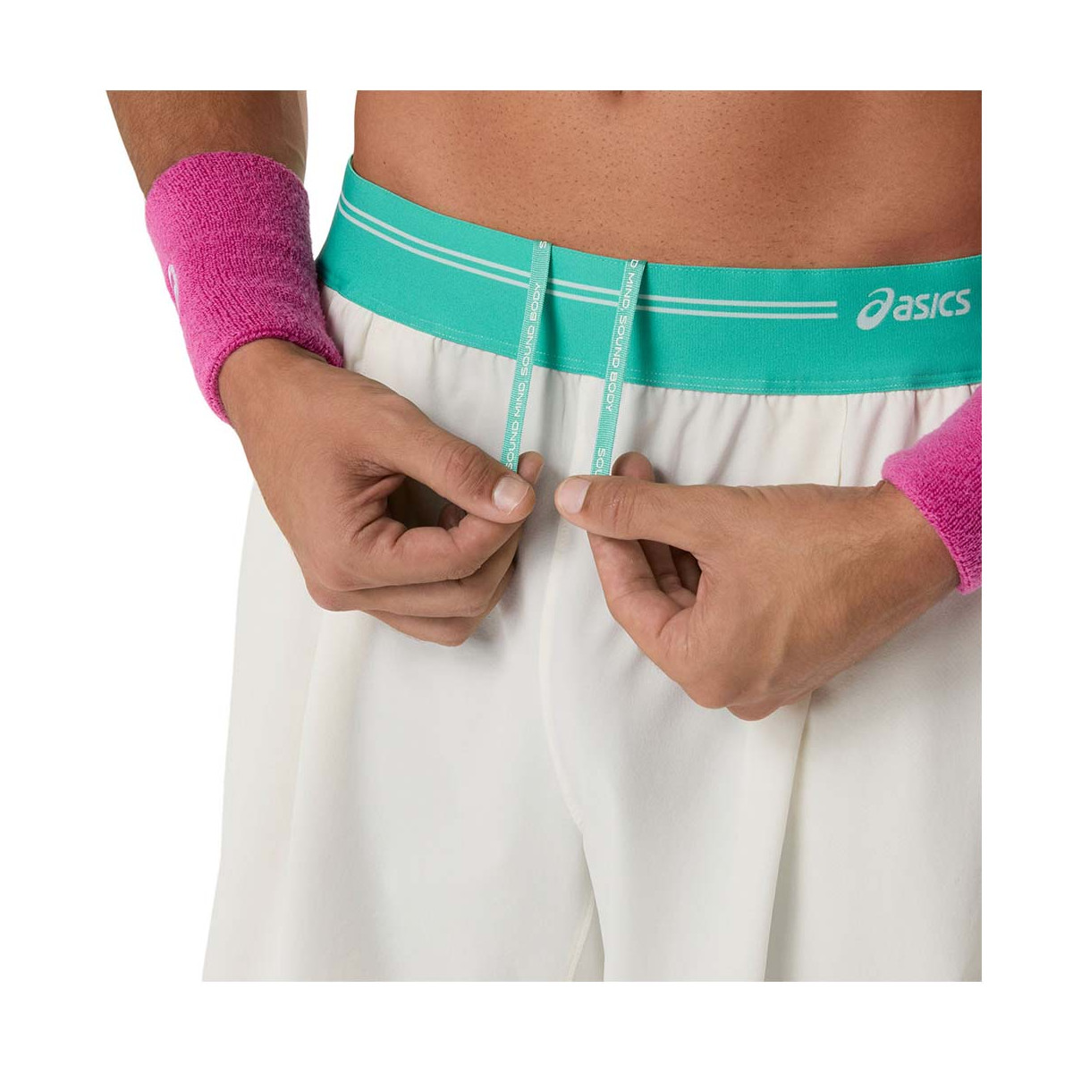 Asics Match Short 18cm Zwart