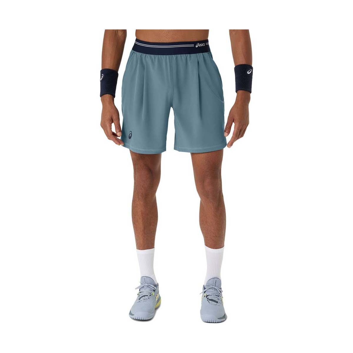 Asics Game short blauw / grijs