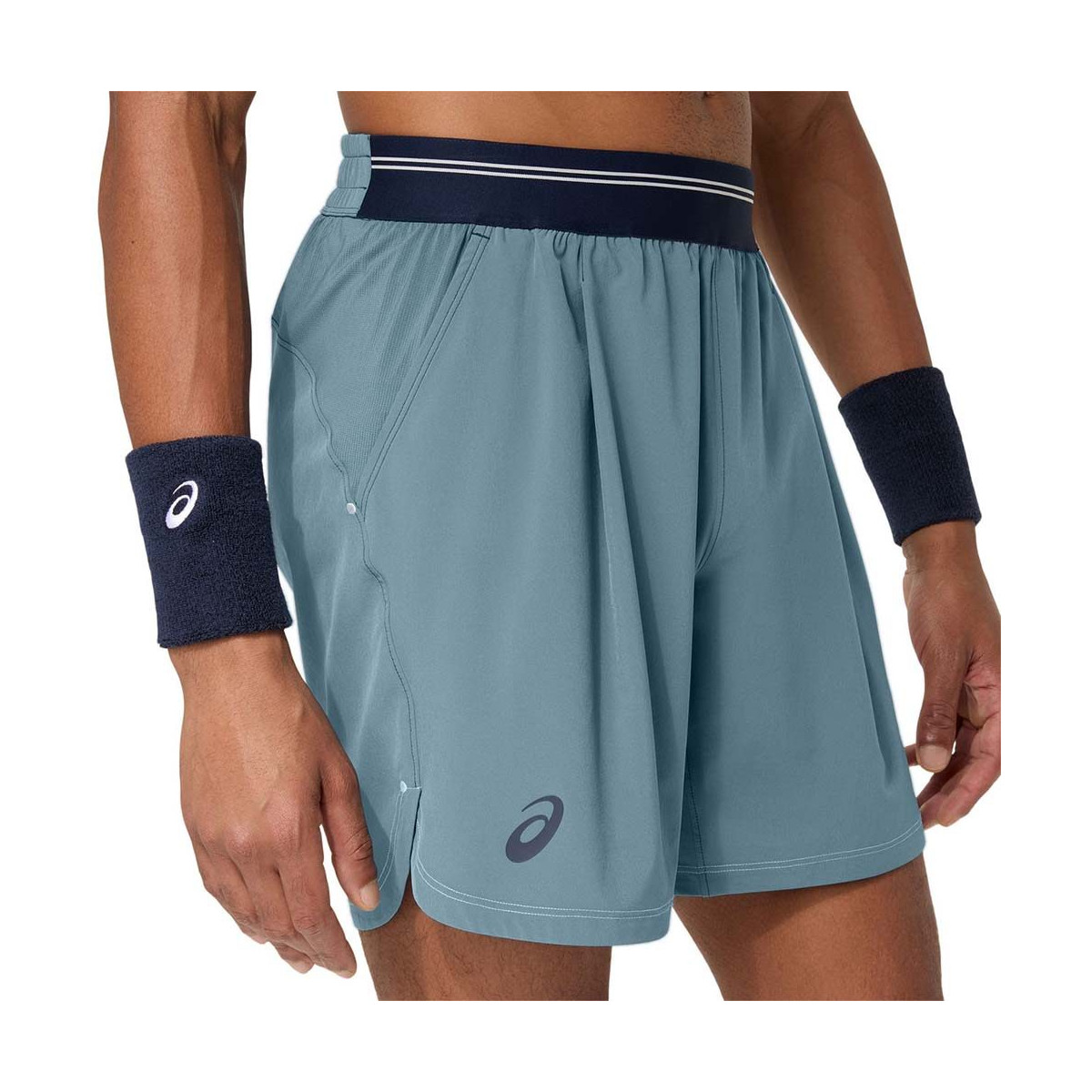 Asics Game short blauw / grijs