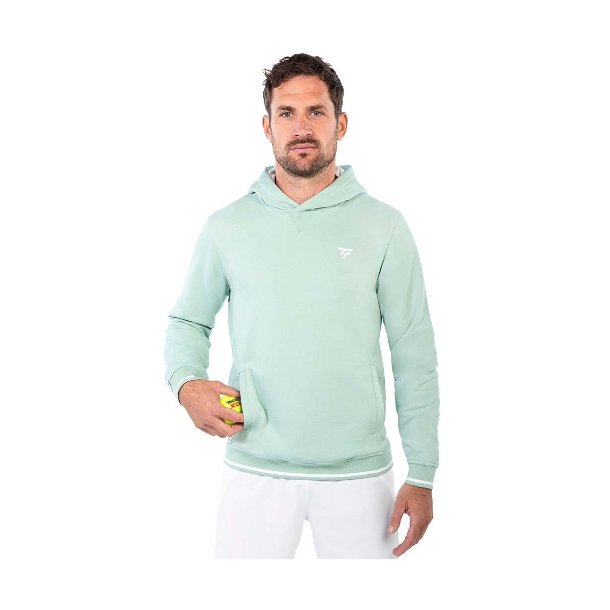 Tecnifibre Team Terry hoodie pastelgroen