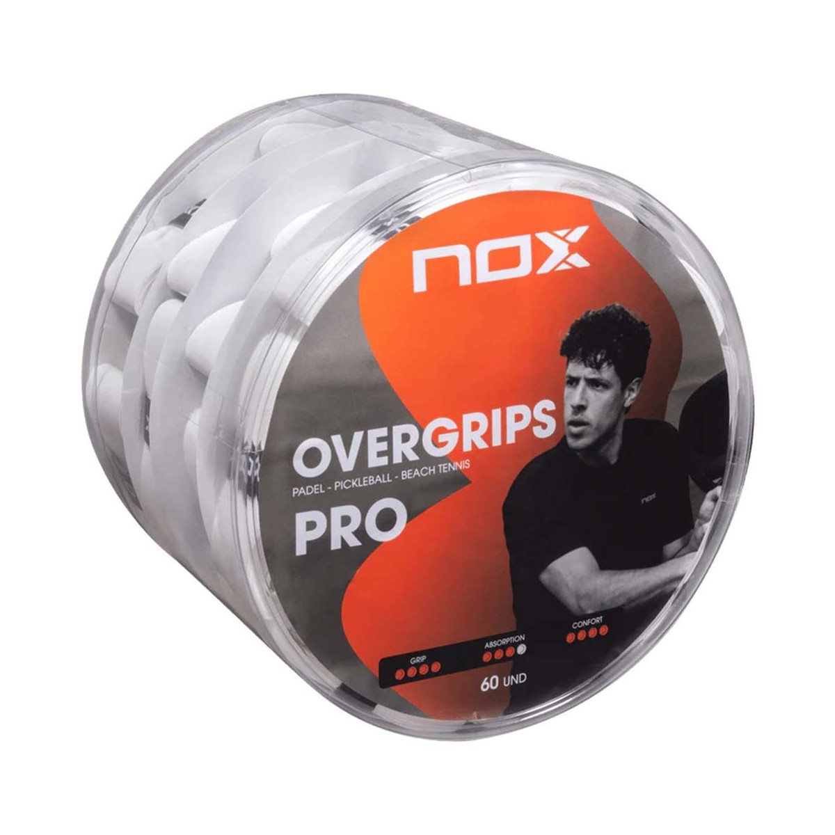 Nox Pro overgrips wit x60