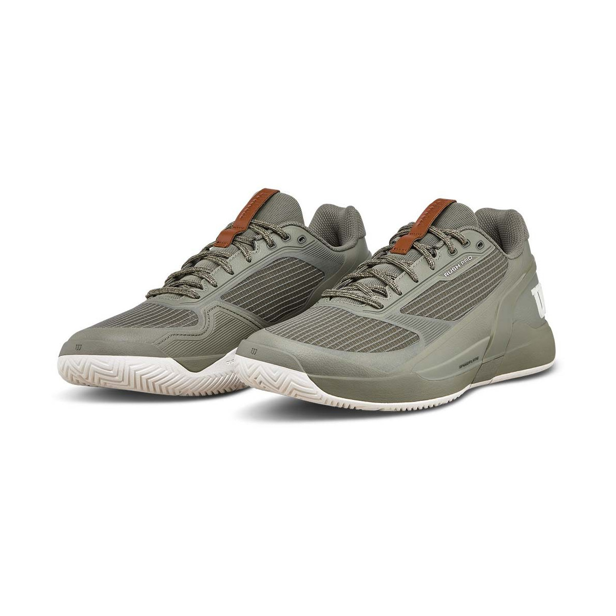 Wilson Rush Pro 5 tennisschoenen kakigroen
