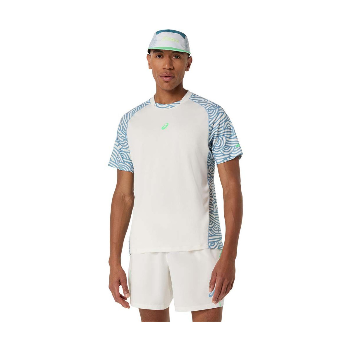 Asics Padel Court SS T-shirt Cr&egrave;me
