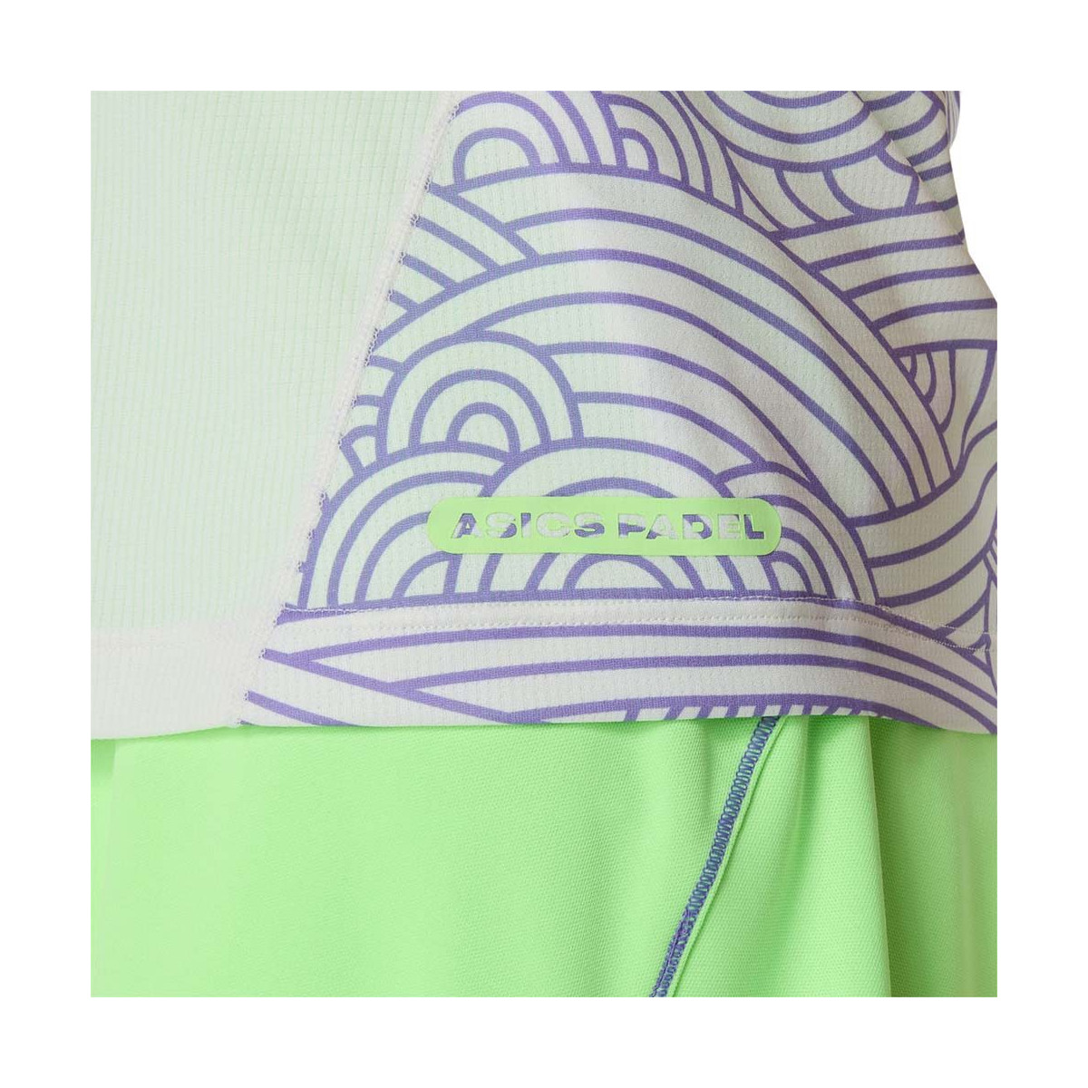 Asics Padel Court All Over tanktop cr&egrave;me / paars
