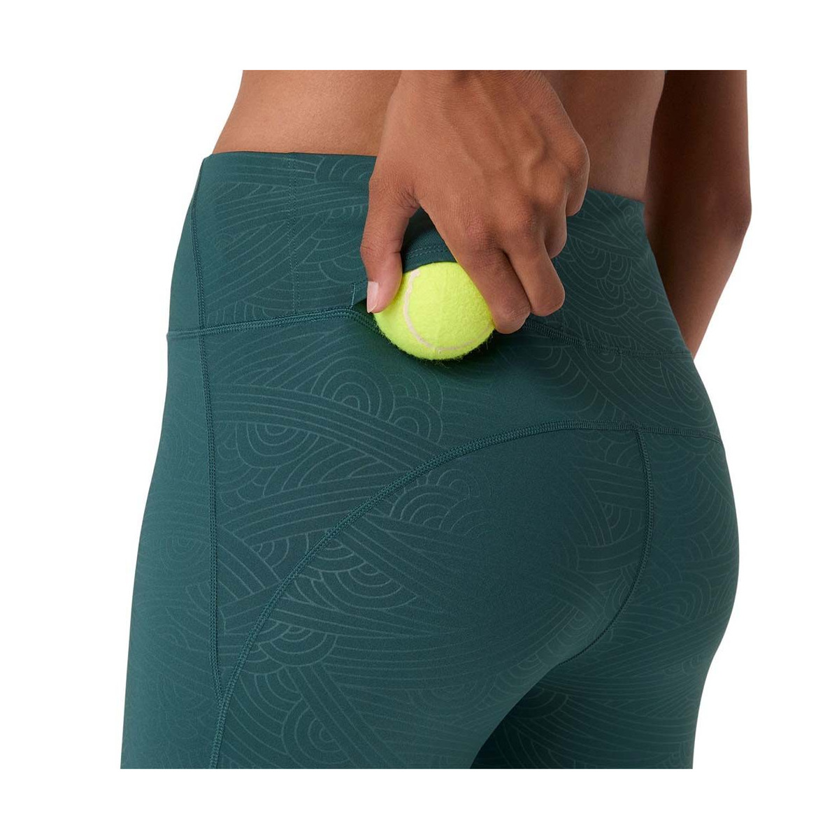 Asics Game 7/8 legging dames groen