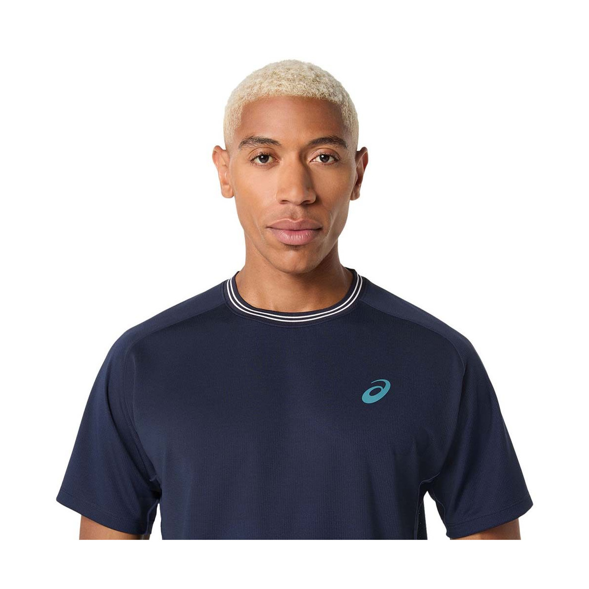Asics Game SS T-shirt marineblauw