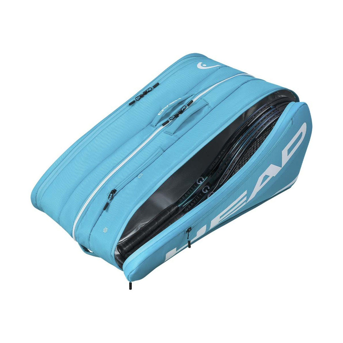Head Tour XL tennistas blauw 12R