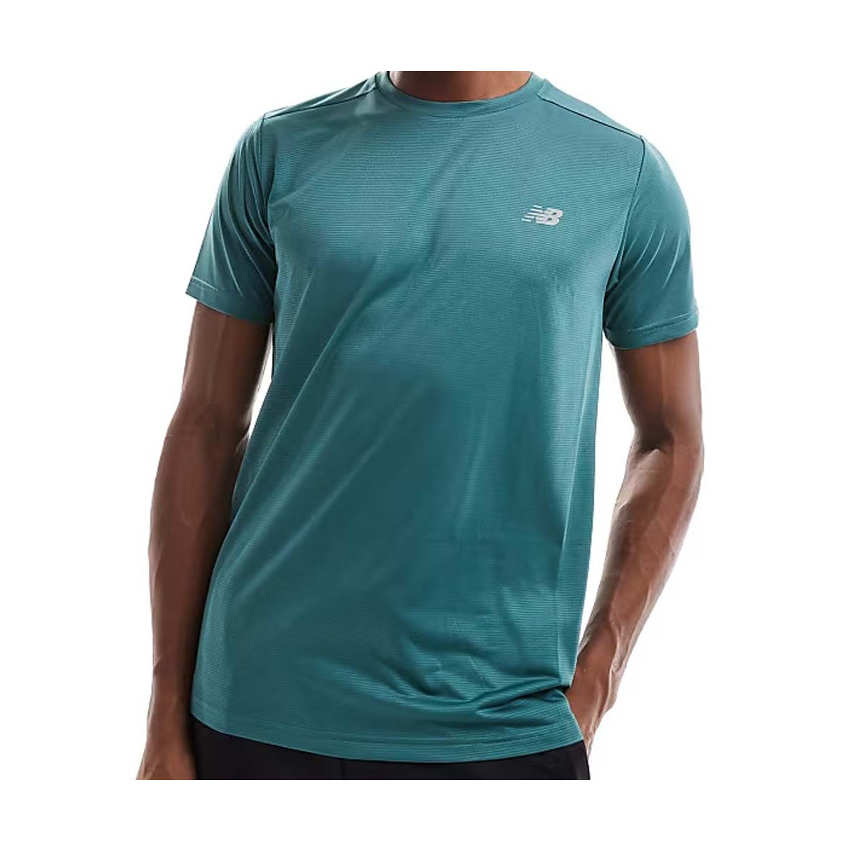 New Balance Essentials T-shirt Petrolblauw