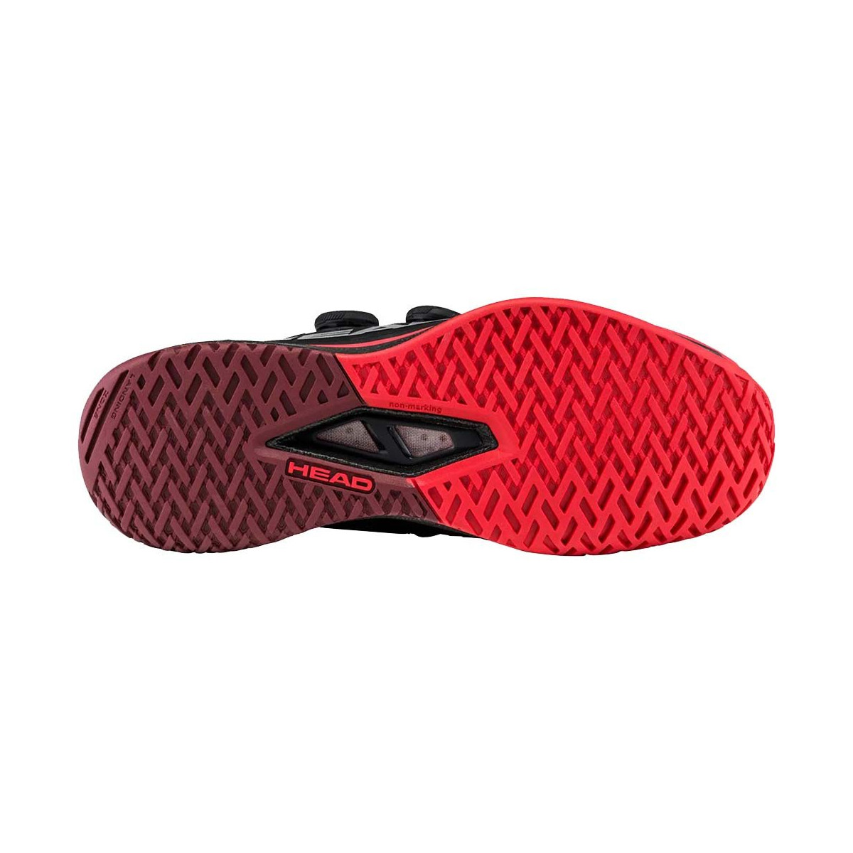 Head Endure Pro BOA tennisschoenen zwart / rood