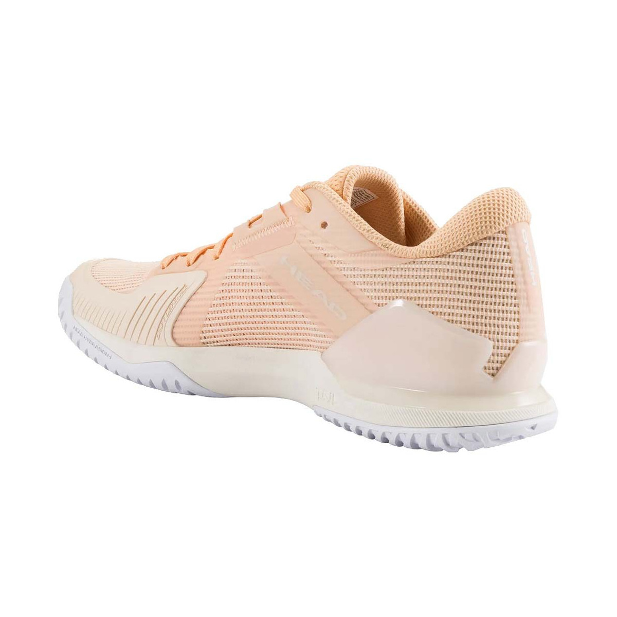 Head Sprint Pro 4.0 tennisschoenen dames perzik / wit