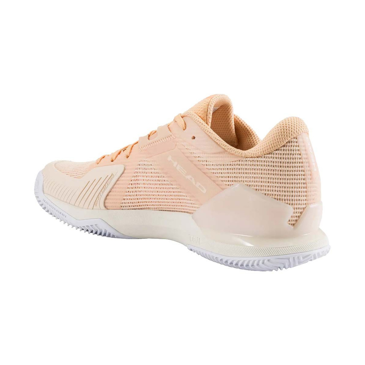 Head Sprint Pro 4.0 tennisschoenen gravel dames perzik / wit